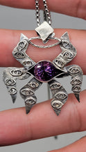 Load image into Gallery viewer, Amethyst Seraphim Pendant