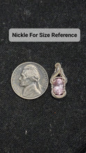 Load image into Gallery viewer, Pink Tourmaline in Sterling Silver Micro Pendant