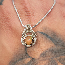 Load image into Gallery viewer, Opal Sterling Silver Pendant