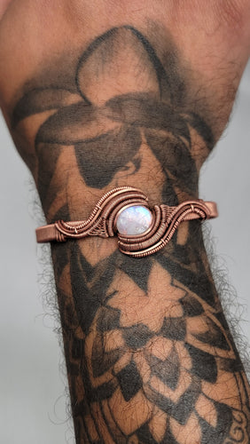 Moonstone Copper Bracelet Auction