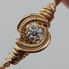 Load image into Gallery viewer, Moissanite 14kGF Ring Size 8.5