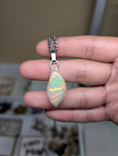 Load image into Gallery viewer, Ethiopian Opal Sterling Silver Pendant