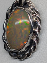 Load image into Gallery viewer, Ethiopian Opal Pendant - Sterling Silver