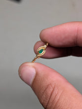 Load image into Gallery viewer, 14kGF Emerald Ring Size 7