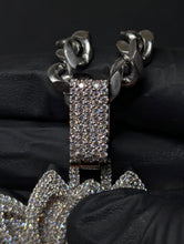 Load image into Gallery viewer, Silver Moissanite Pendant
