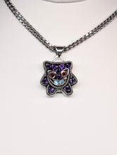 Load image into Gallery viewer, Silver Gengar Pendant