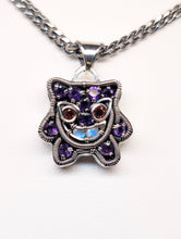 Load image into Gallery viewer, Silver Gengar Pendant