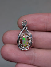 Load image into Gallery viewer, Opal Sterling Silver Pendant