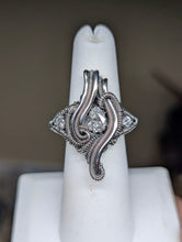 Load image into Gallery viewer, Moissanite Sterling Silver Ring