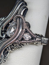 Load image into Gallery viewer, Moissanite Sterling Silver Ring