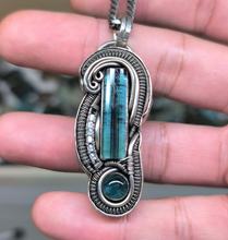Load image into Gallery viewer, Brazilian Tourmaline Pendant