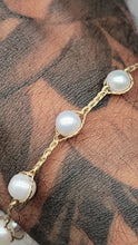 Load image into Gallery viewer, 14kGF Pearl Bracelet