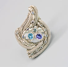 Load image into Gallery viewer, FEARLESS Ring: Topaz, Tanzanite &amp; Sapphire