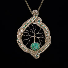 Load image into Gallery viewer, Tree of Life: Tsavorite &amp; Emeralds